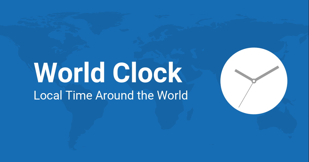 world clock